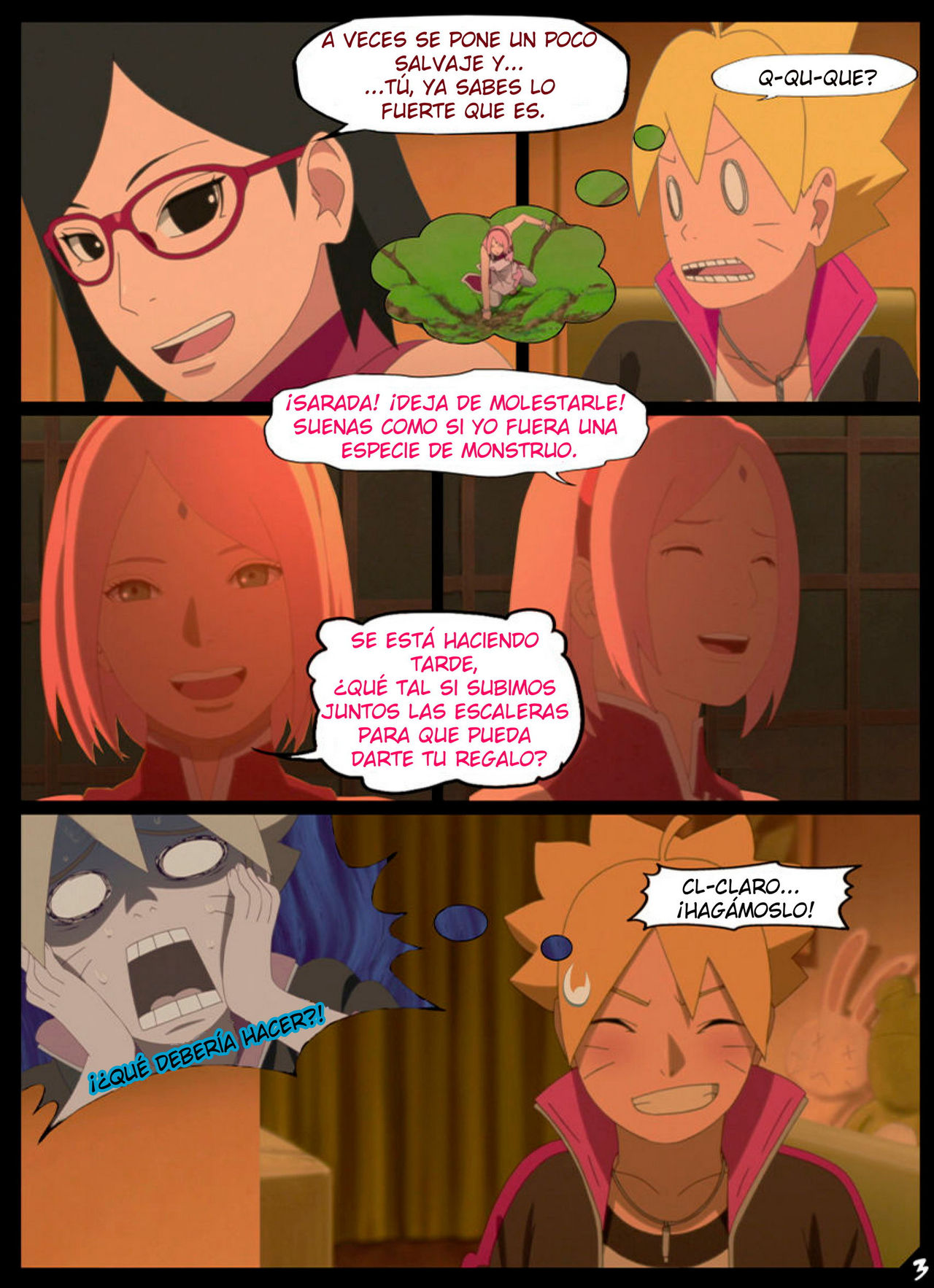 Boruto's Birthday Gift page 4 full