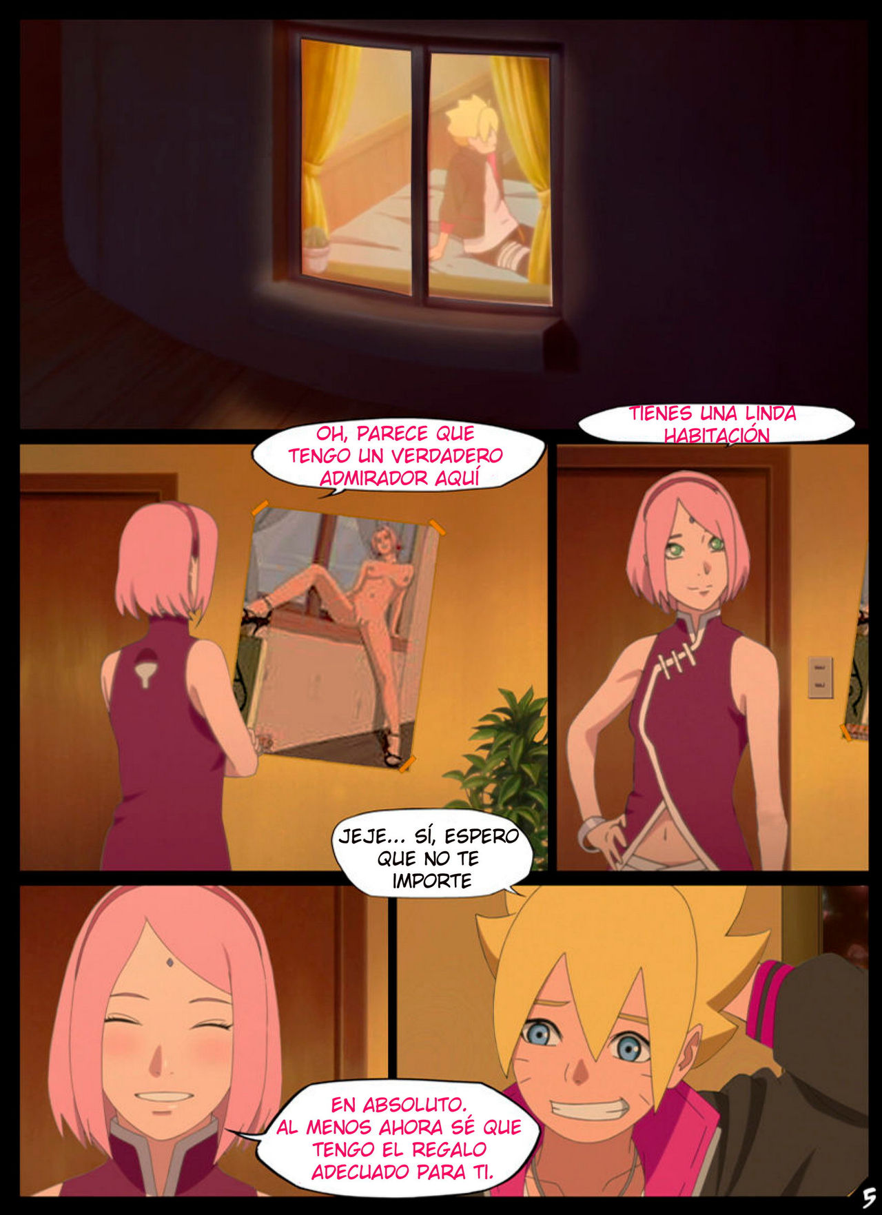 Boruto's Birthday Gift page 6 full