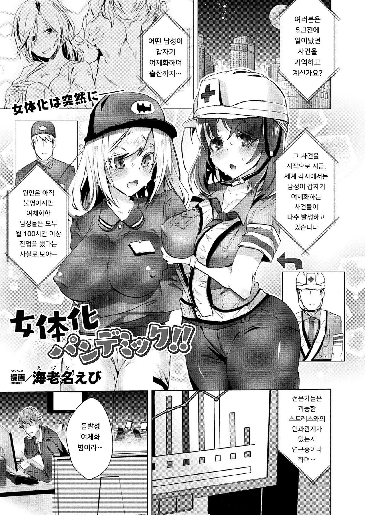 Nyotaika Pandemic!! | 여체화 판데믹!! page 1 full