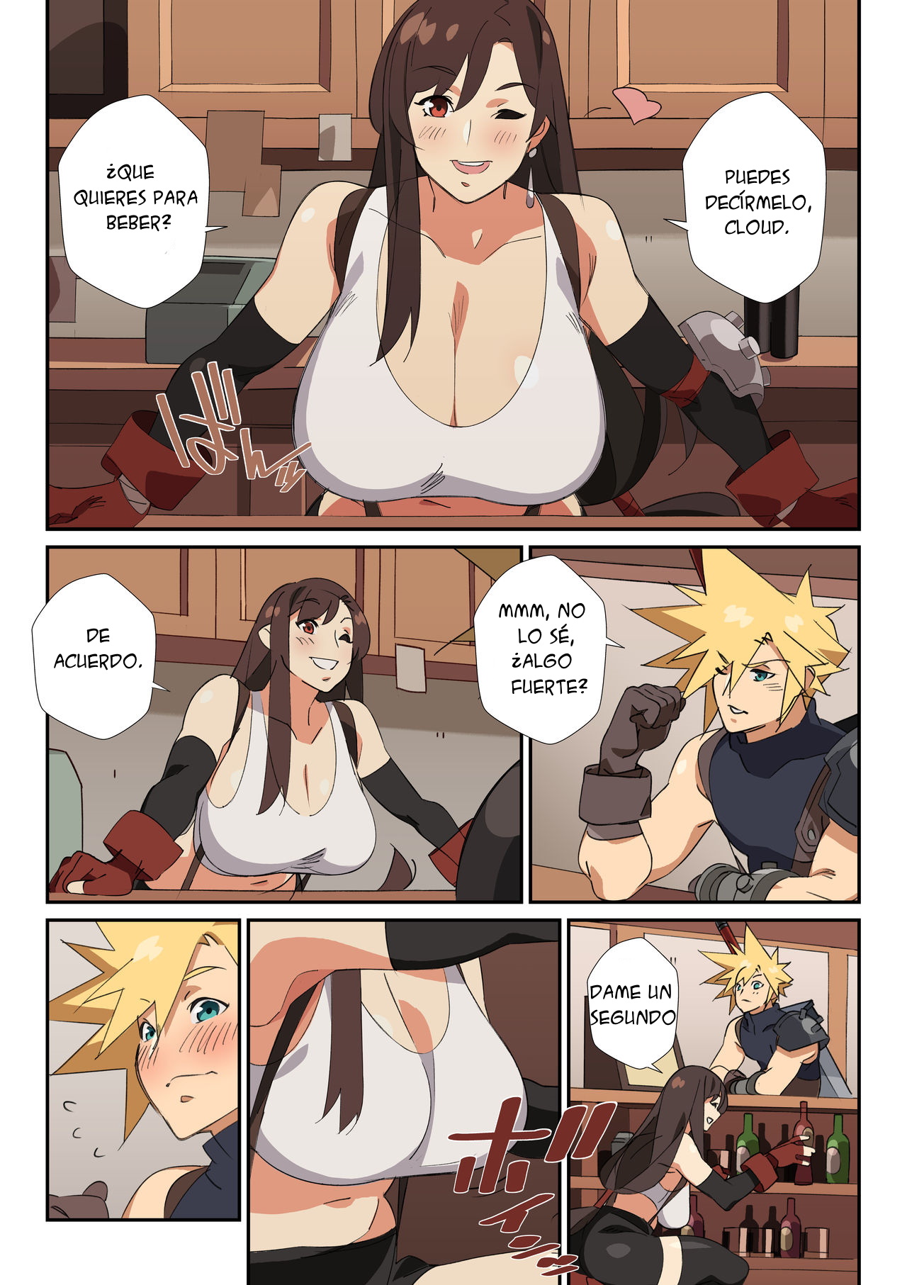 - Tifa's special Cocktail! -  -  - Complete page 5 full