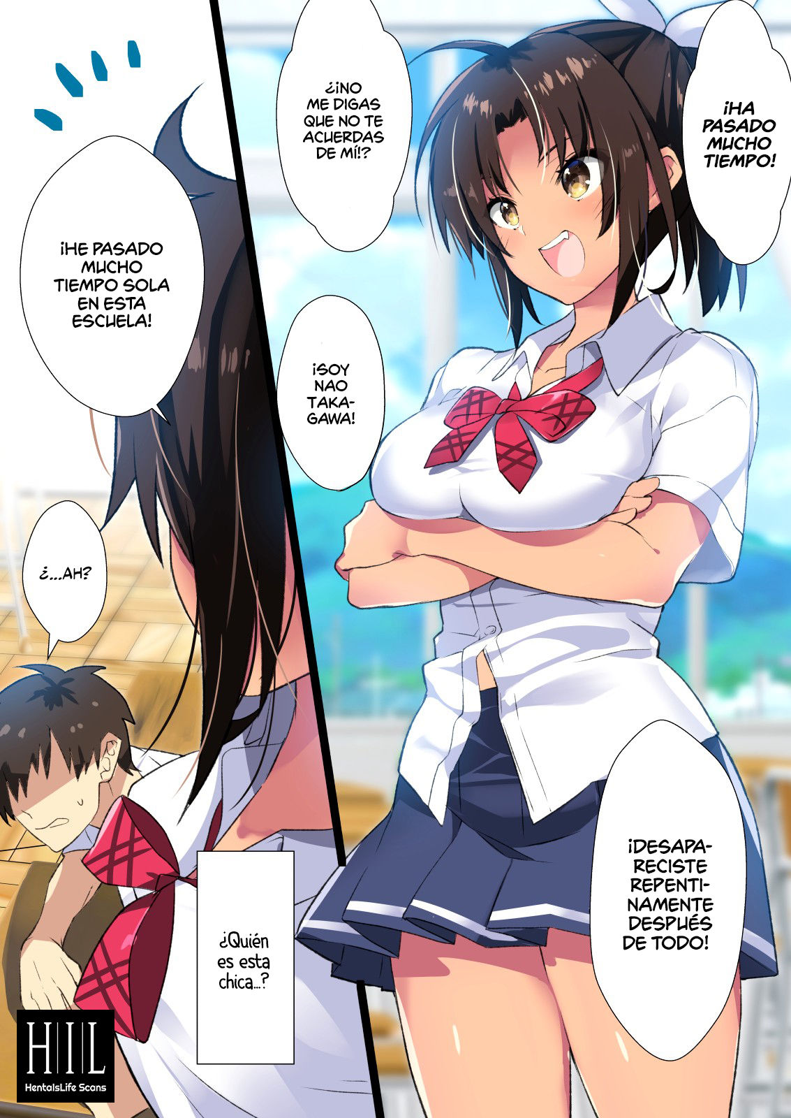 Inaka Osananajimi wa Hatsujouchuu! ~Muchimuchi Dosukebe Bitch ni Seichou Shita Osananajimi to Namahame Seikatsu~ page 3 full