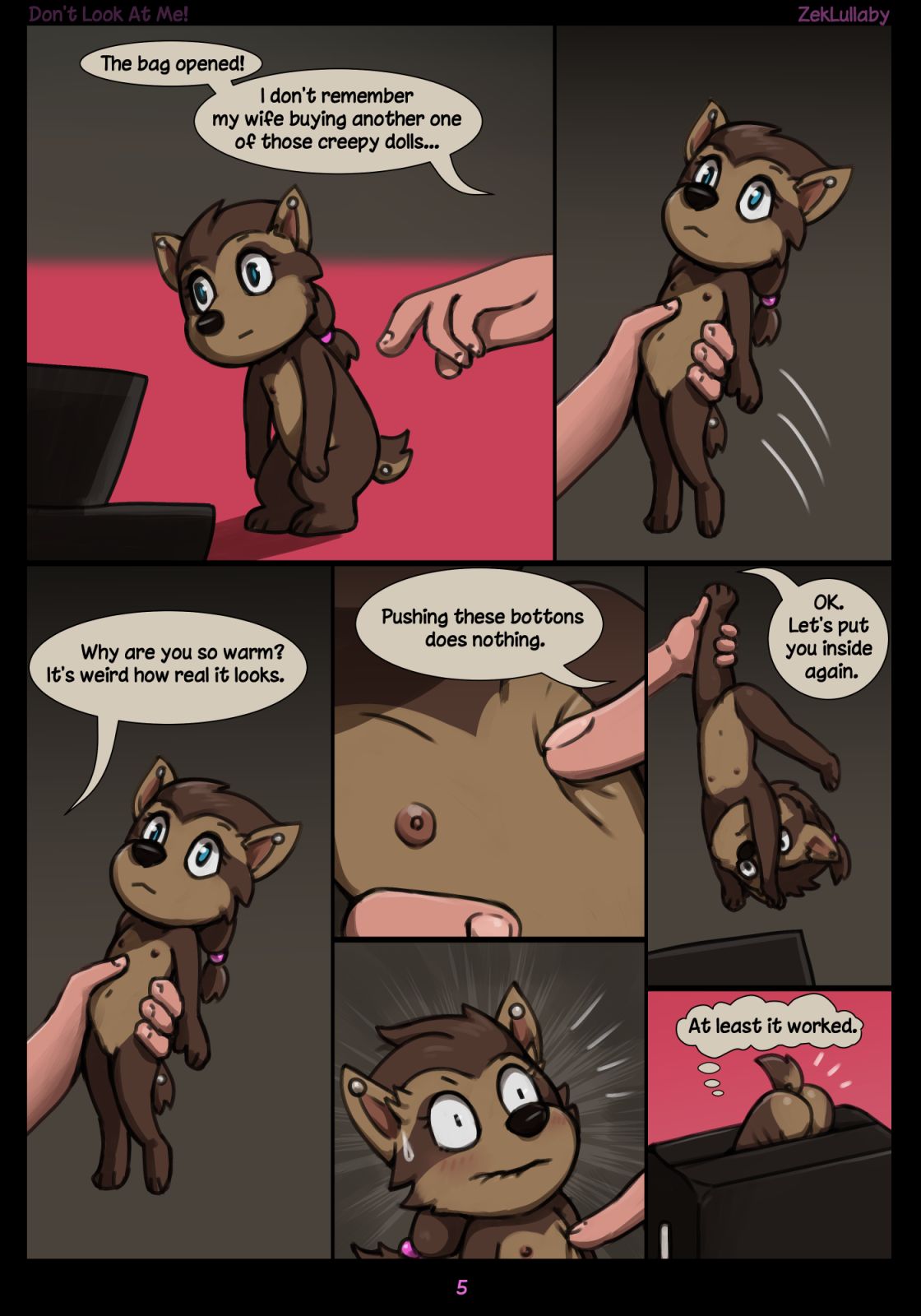 Don't Look At Me! page 6 full