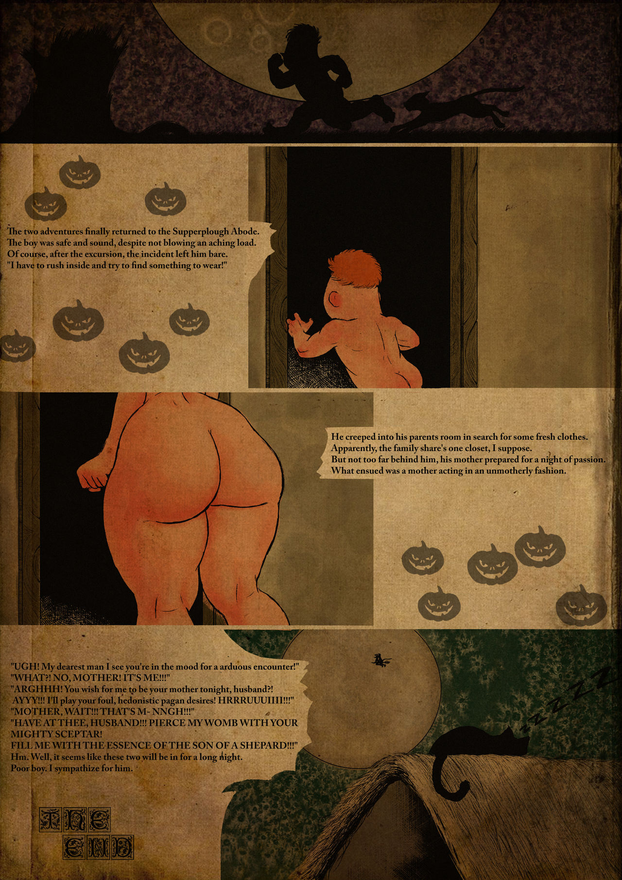 The Cursed Halloween of the Three Legged Boy page 6 full