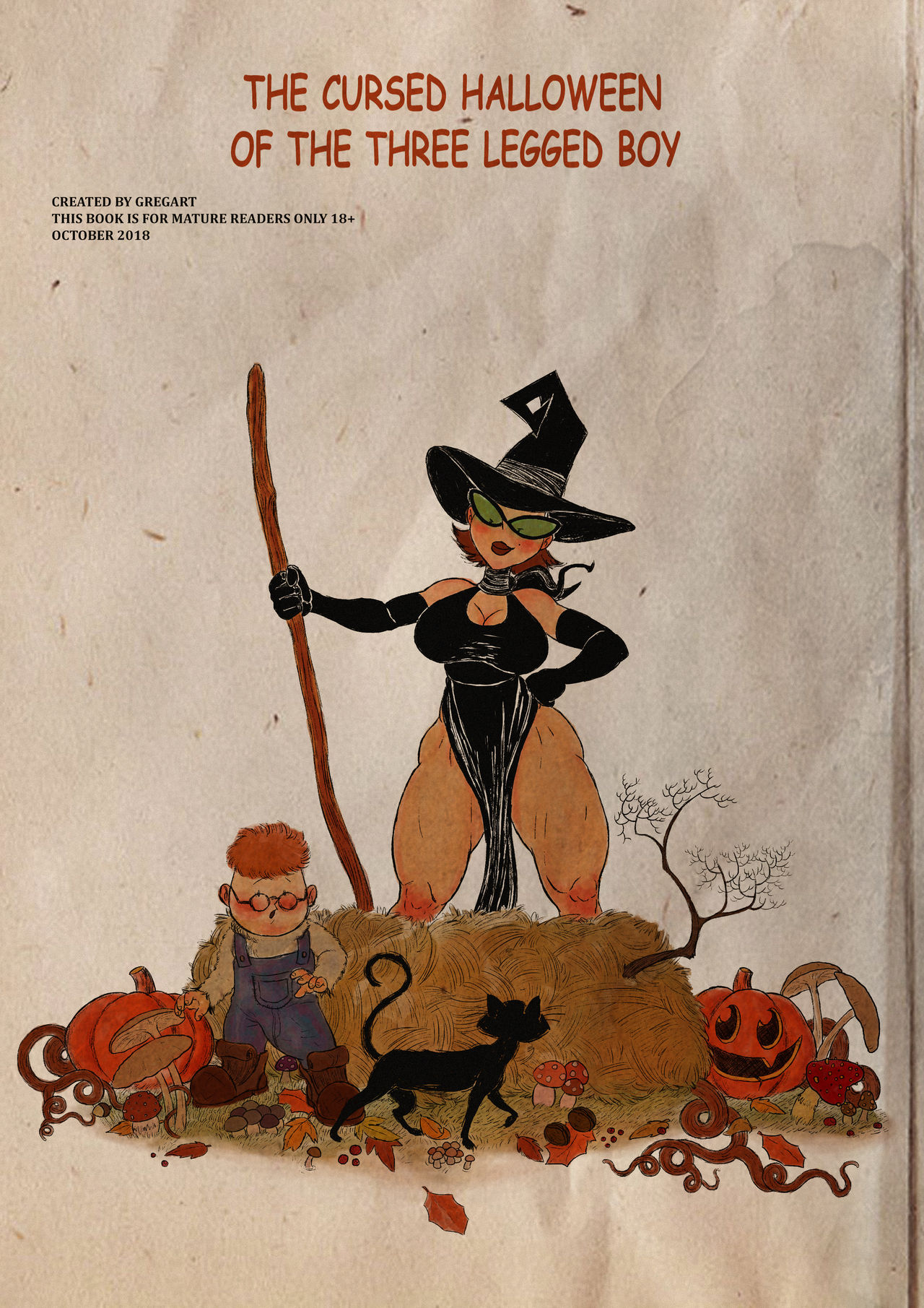 The Cursed Halloween of the Three Legged Boy page 8 full