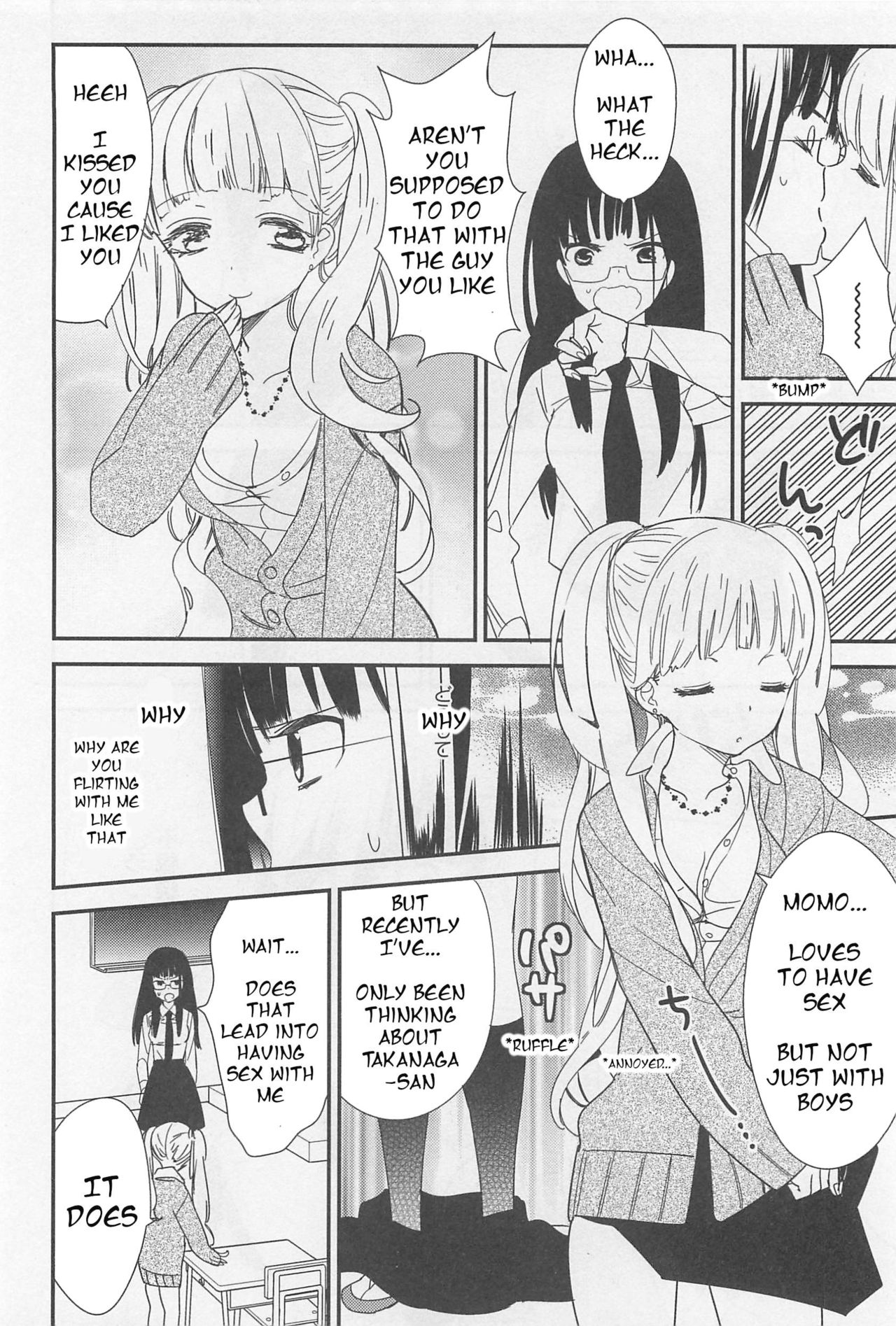 Momo to Iincho | Momo and the Chairwoman page 6 full