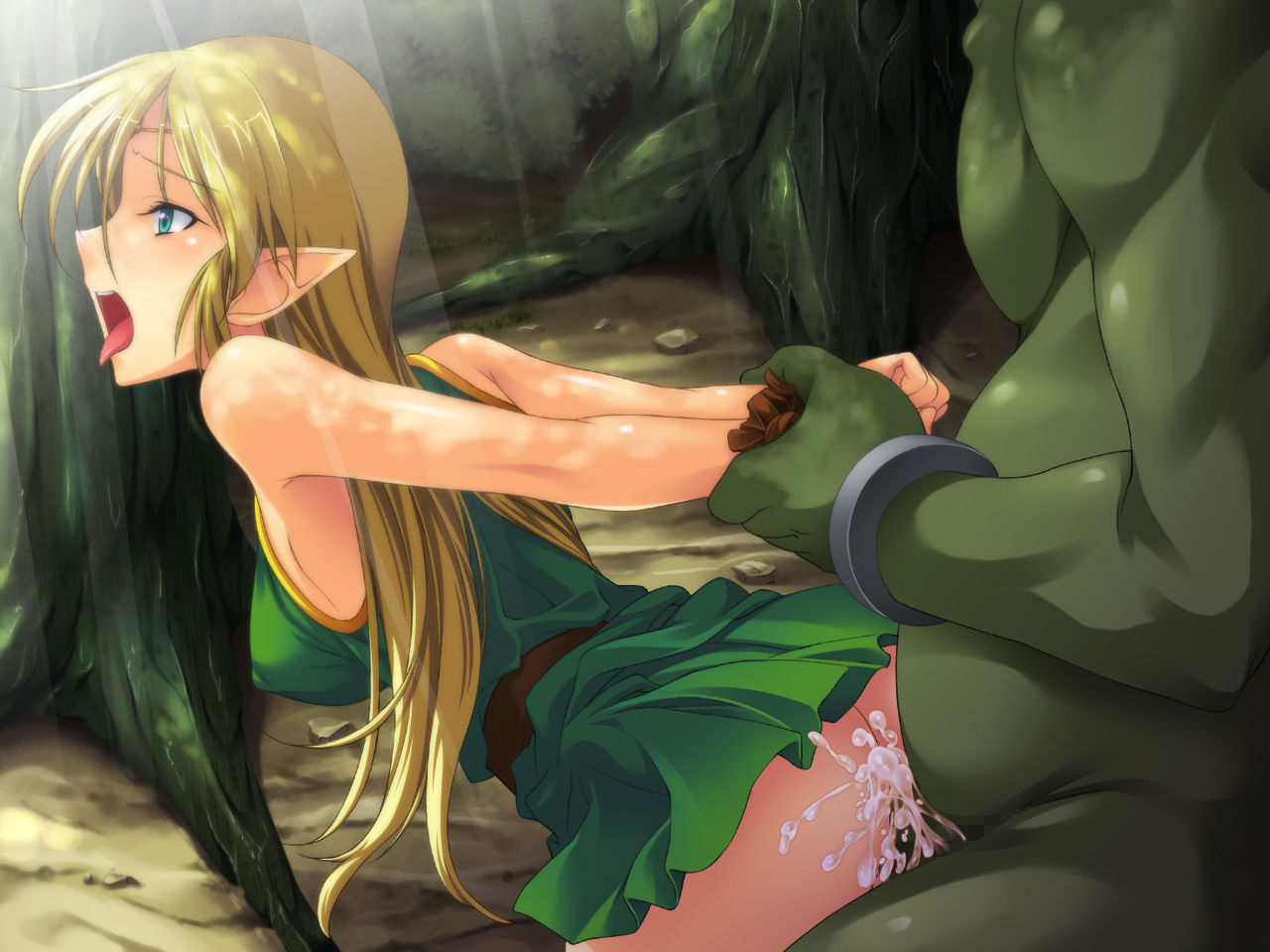 Lodoss Shima Senki Heroine Ryoujoku Zukan: Naraku no Higyaku Ishukouhai | Record of Lodoss War Heroine Gangbang: Savage Crossbreeding Hell page 5 full