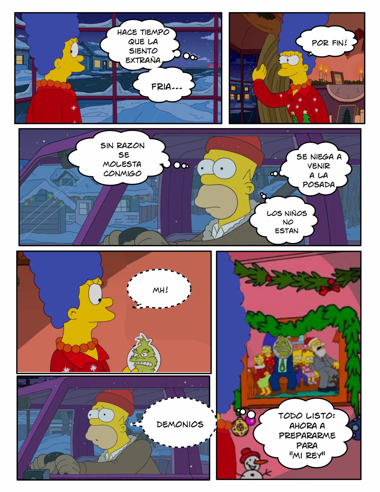 Simpsons xxx - Sexy Navidad page 2 full