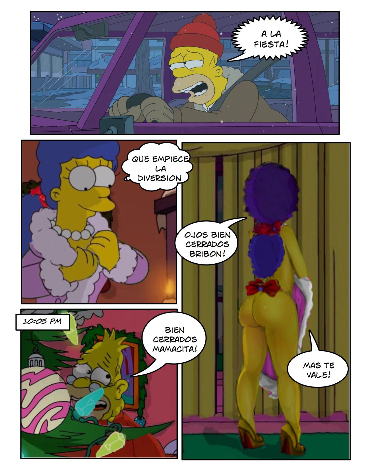 Simpsons xxx - Sexy Navidad page 5 full