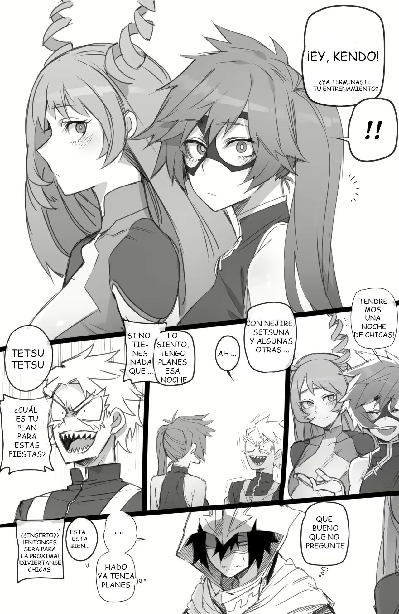 MY HERO Christmas HAREM page 2 full