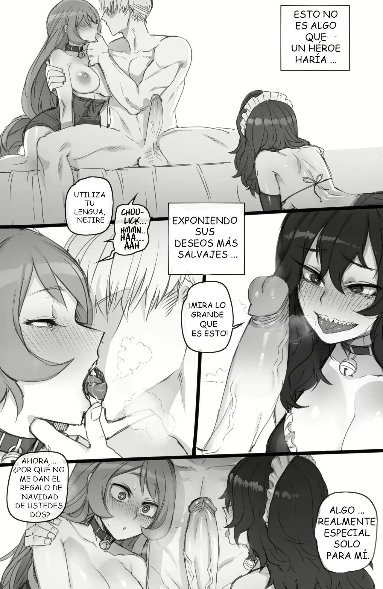 MY HERO Christmas HAREM page 6 full
