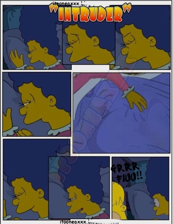 Simpsons xxx - Intruso cover