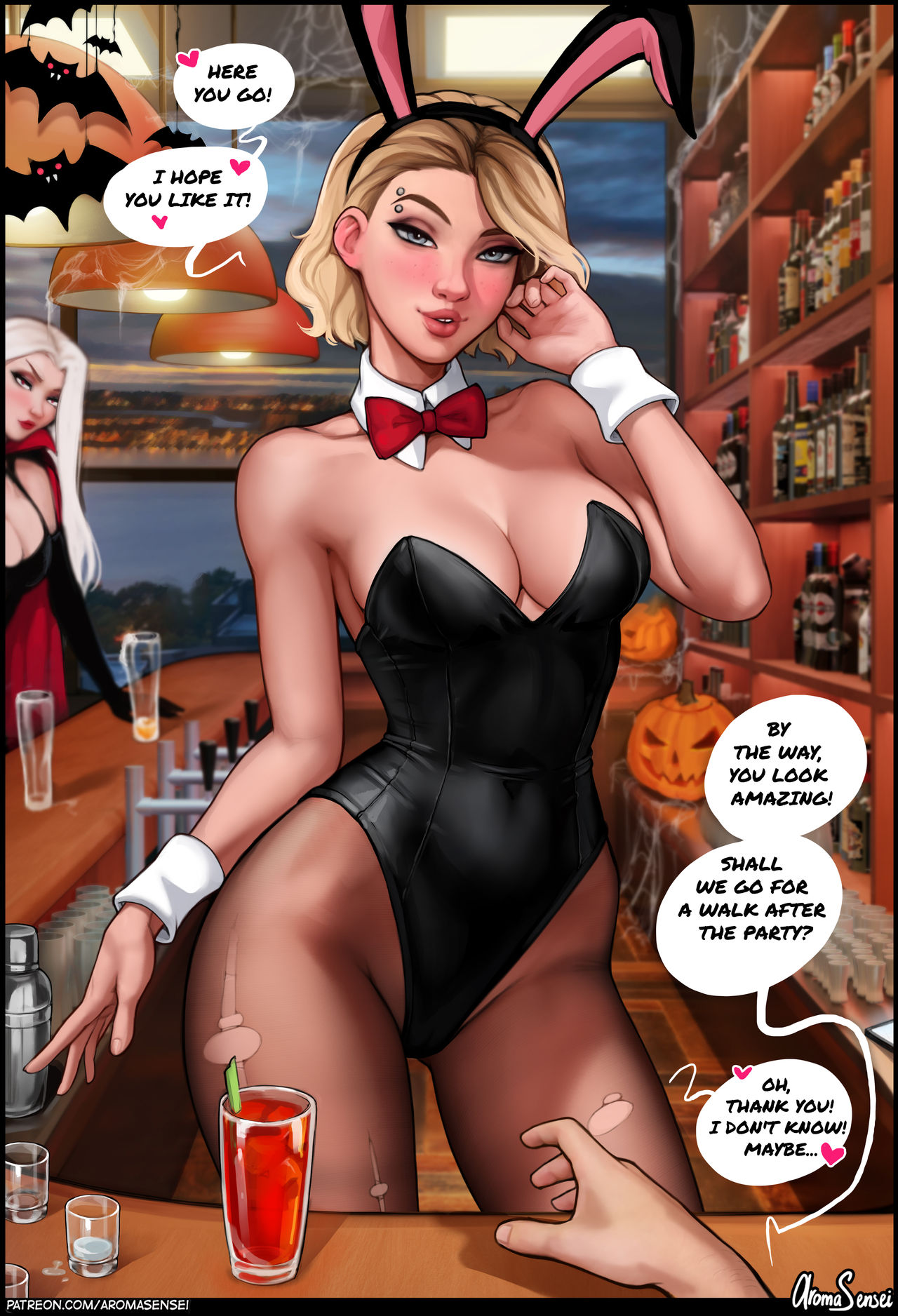 Halloween Party at Frozen Inc! page 3 full