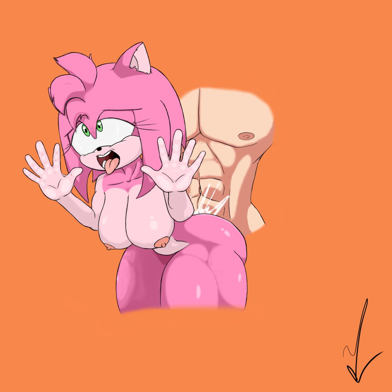 Amy Rose Bath With Human - Amy Rose page 4 full