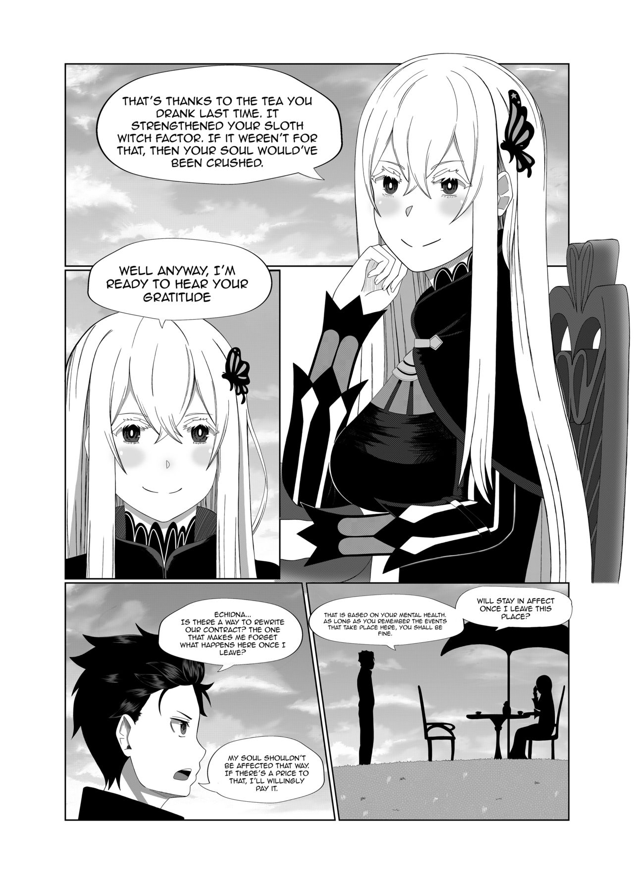 Re:Zero ''Tea Time 2'' Doujin page 7 full