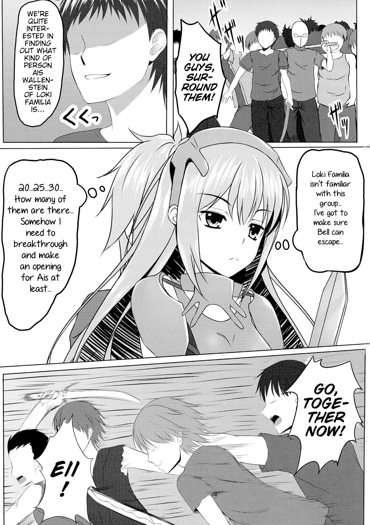 Dungeon de Aiz Wallenstein o Osou no wa Machigatteiru Darou ka | Is it wrong to attack Ais Wallenstein in the dungeon? page 5 full