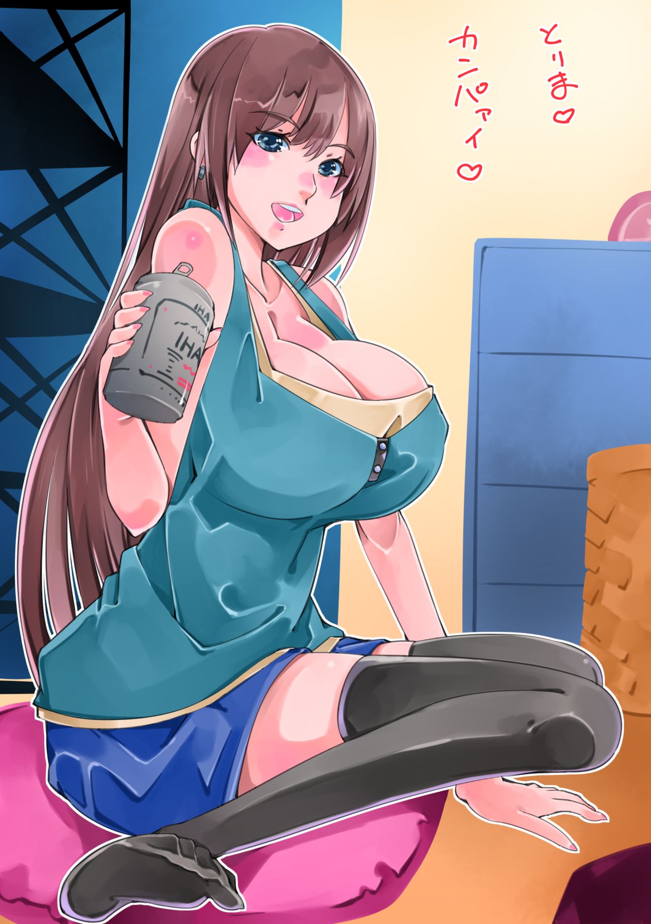 Shokuba no Tsundere Kyonyuu Senpai to Takunomi no Nagare de Ecchi Shitara Sono Mama Dousei Suru Koto ni Natta page 5 full