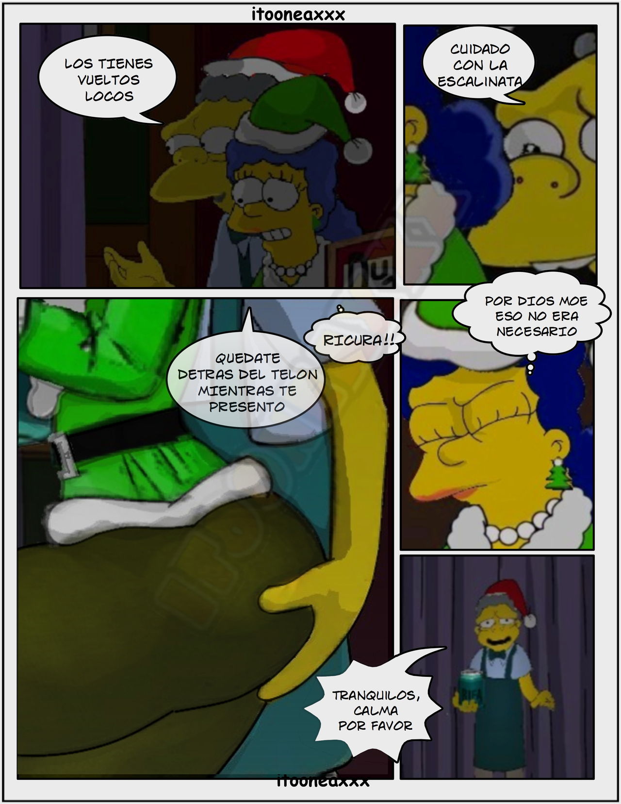 Simpsons xxx - Sexy Navidad page 10 full