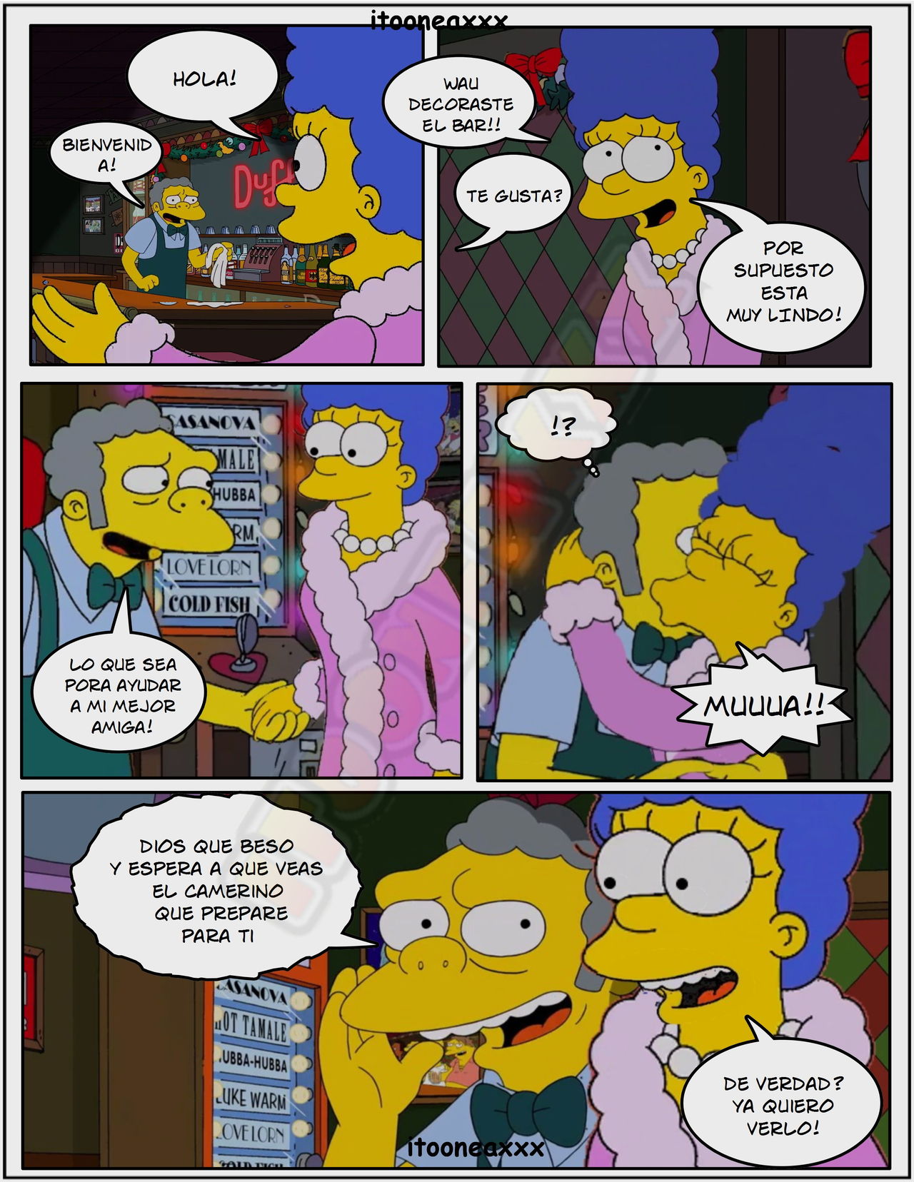Simpsons xxx - Sexy Navidad page 2 full