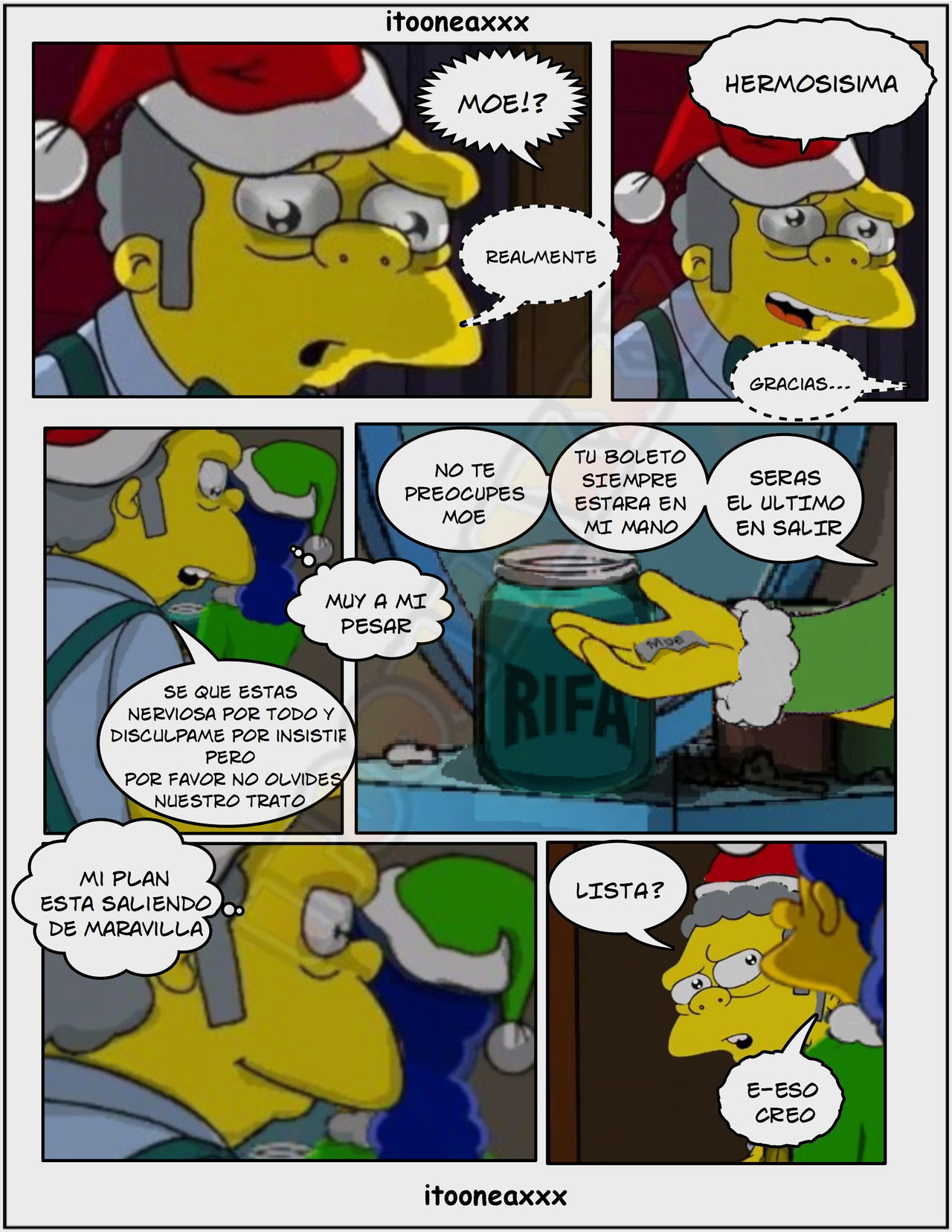 Simpsons xxx - Sexy Navidad page 8 full