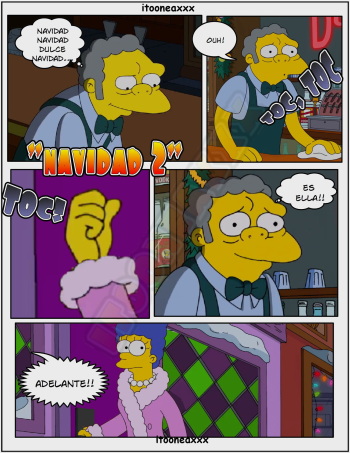 Simpsons xxx - Sexy Navidad cover