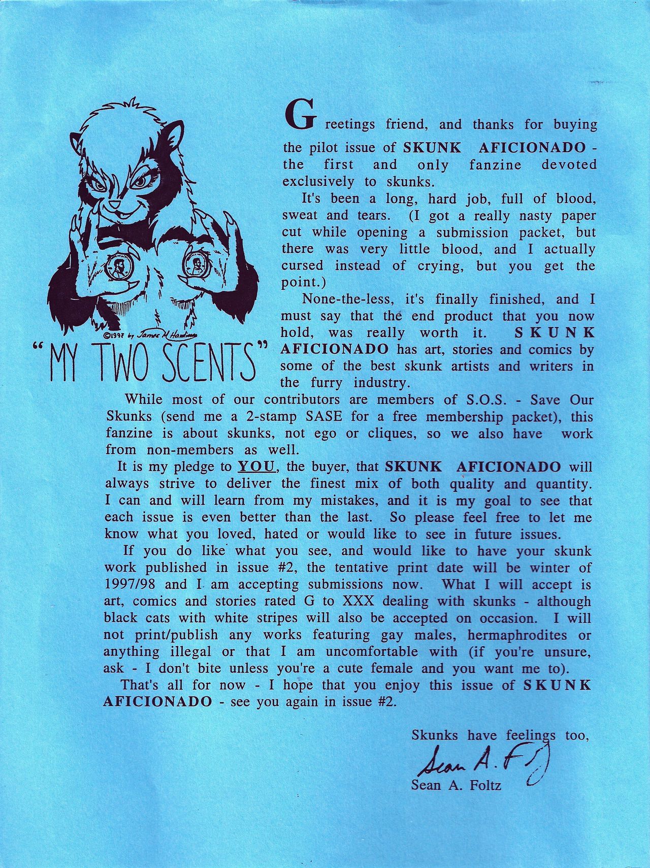 Skunk Aficionado Vol.1 page 2 full