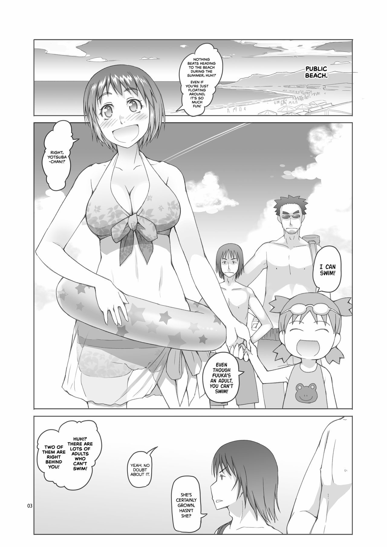 Fuuka-chan Natsu Nikki | Fuuka-chan's Summer Diary page 2 full
