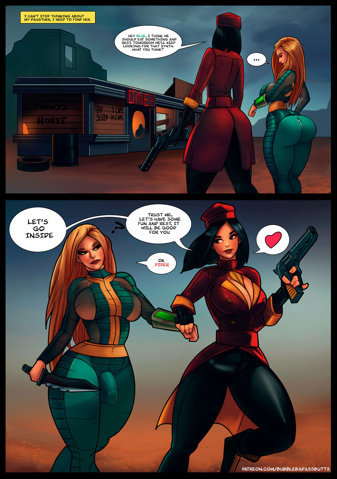 Pixiv Artist ::: BubbleBadasButts page 5 full