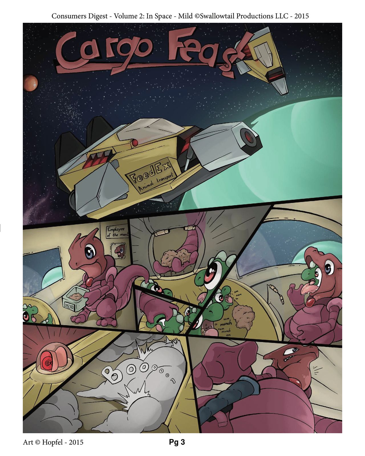 Consumers Digest Vol 2: In Space! page 5 full
