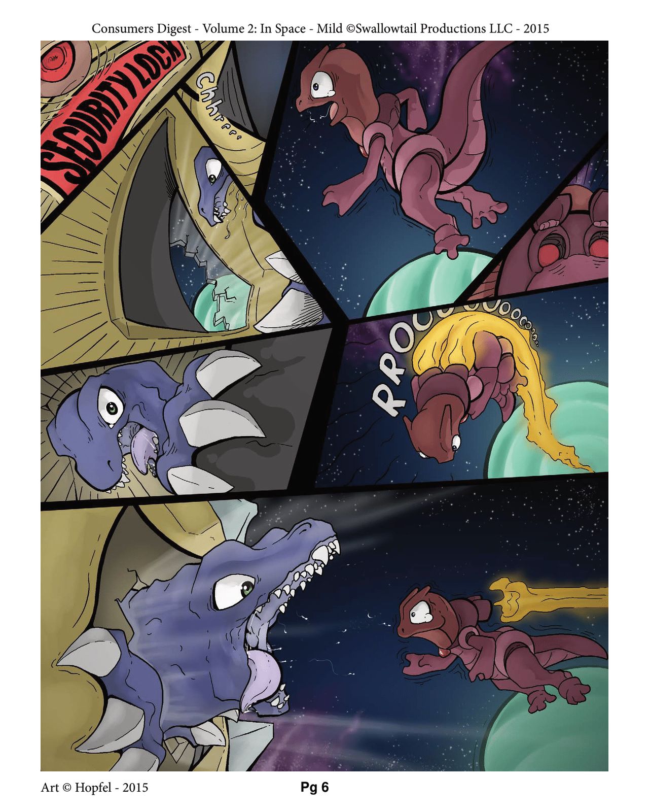 Consumers Digest Vol 2: In Space! page 8 full