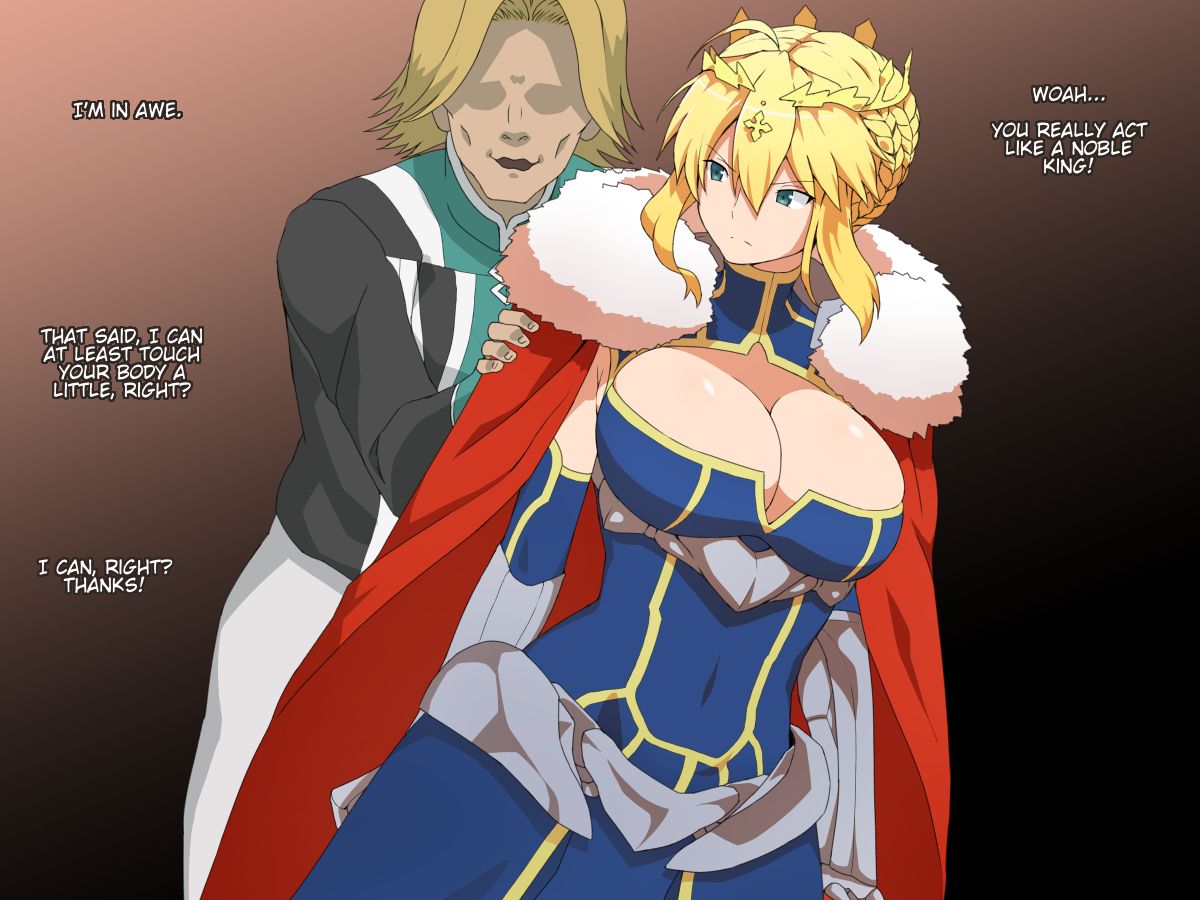 Titoria and the male Chaldea staff member page 3 full