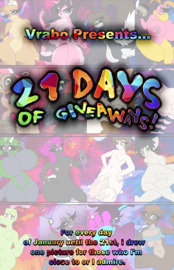 21 Days of Giveaways! cover