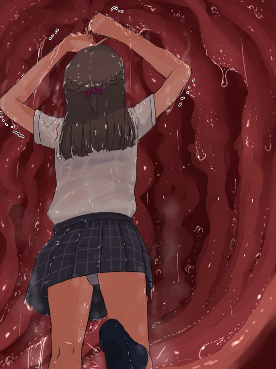 A girl being digested page 3 full