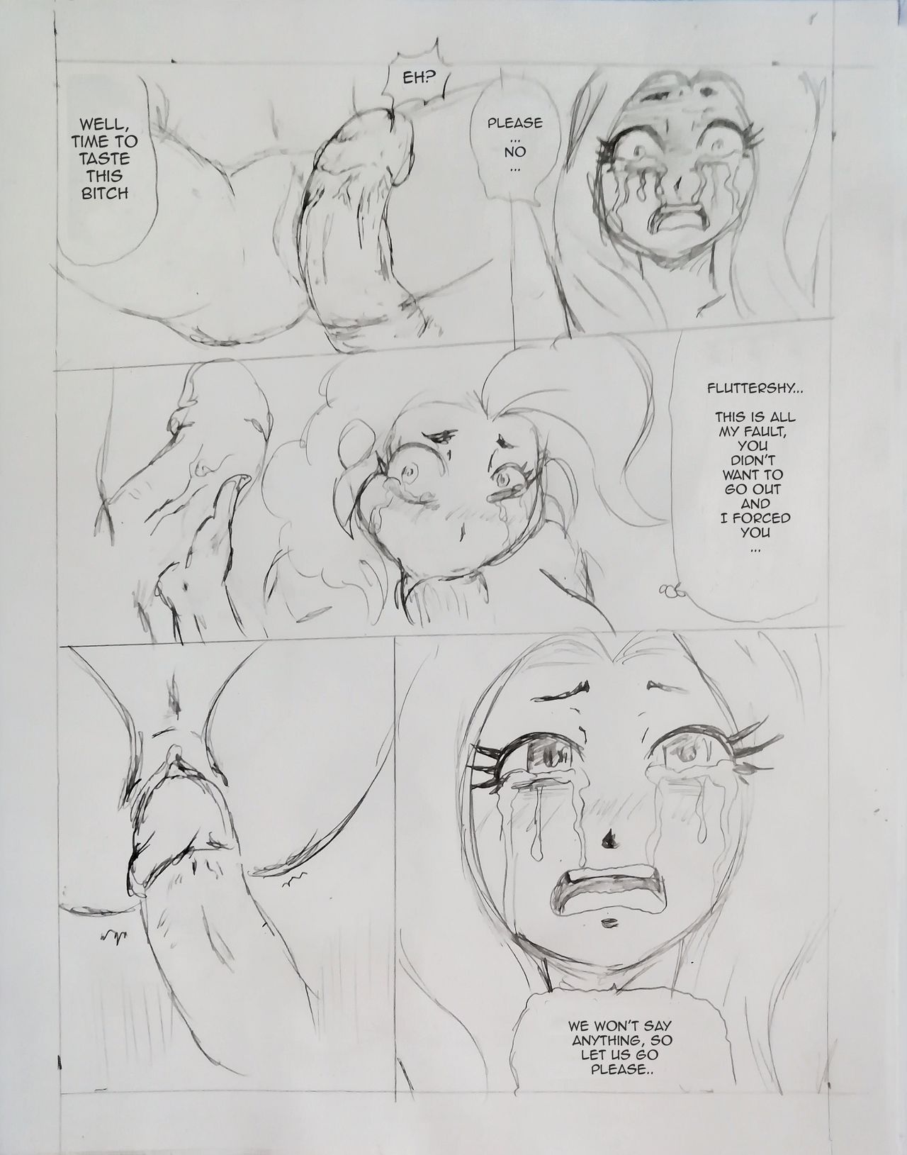 Fluttershy &amp; Pinkie Pie's Party page 7 full