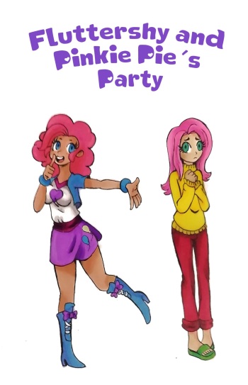 Fluttershy &amp; Pinkie Pie's Party cover