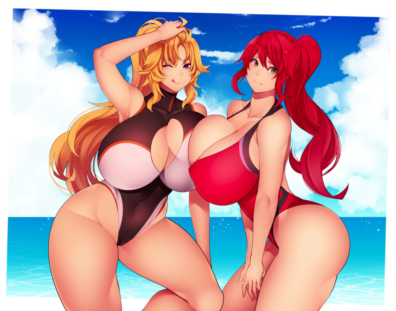 Yang Xiao Long &amp; Pyrrha Nikos page 1 full