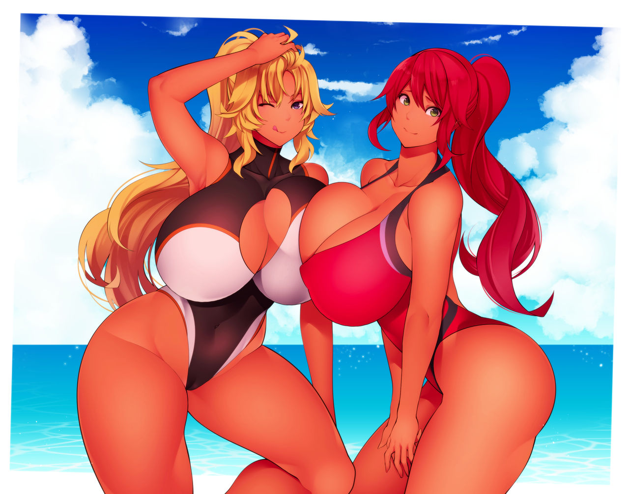 Yang Xiao Long &amp; Pyrrha Nikos page 3 full
