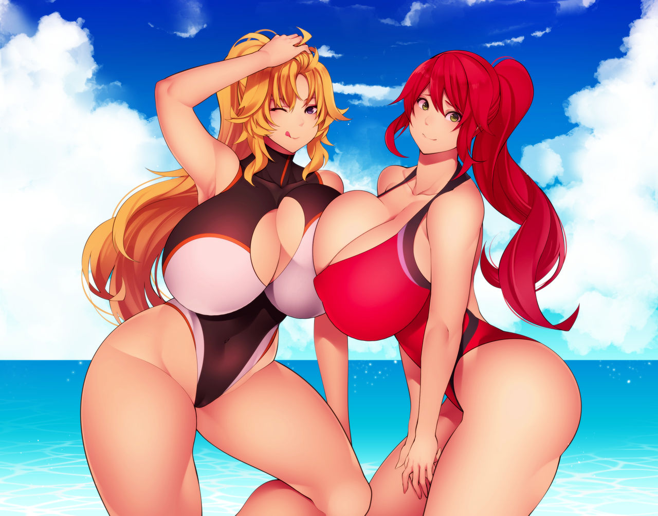 Yang Xiao Long &amp; Pyrrha Nikos page 5 full
