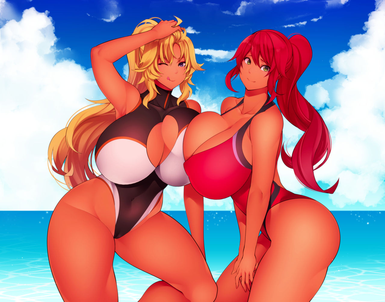 Yang Xiao Long &amp; Pyrrha Nikos page 7 full