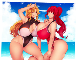 Yang Xiao Long & Pyrrha Nikos