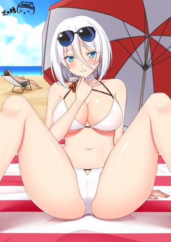 水着ティルピッツ【子宮脱注意】 cover