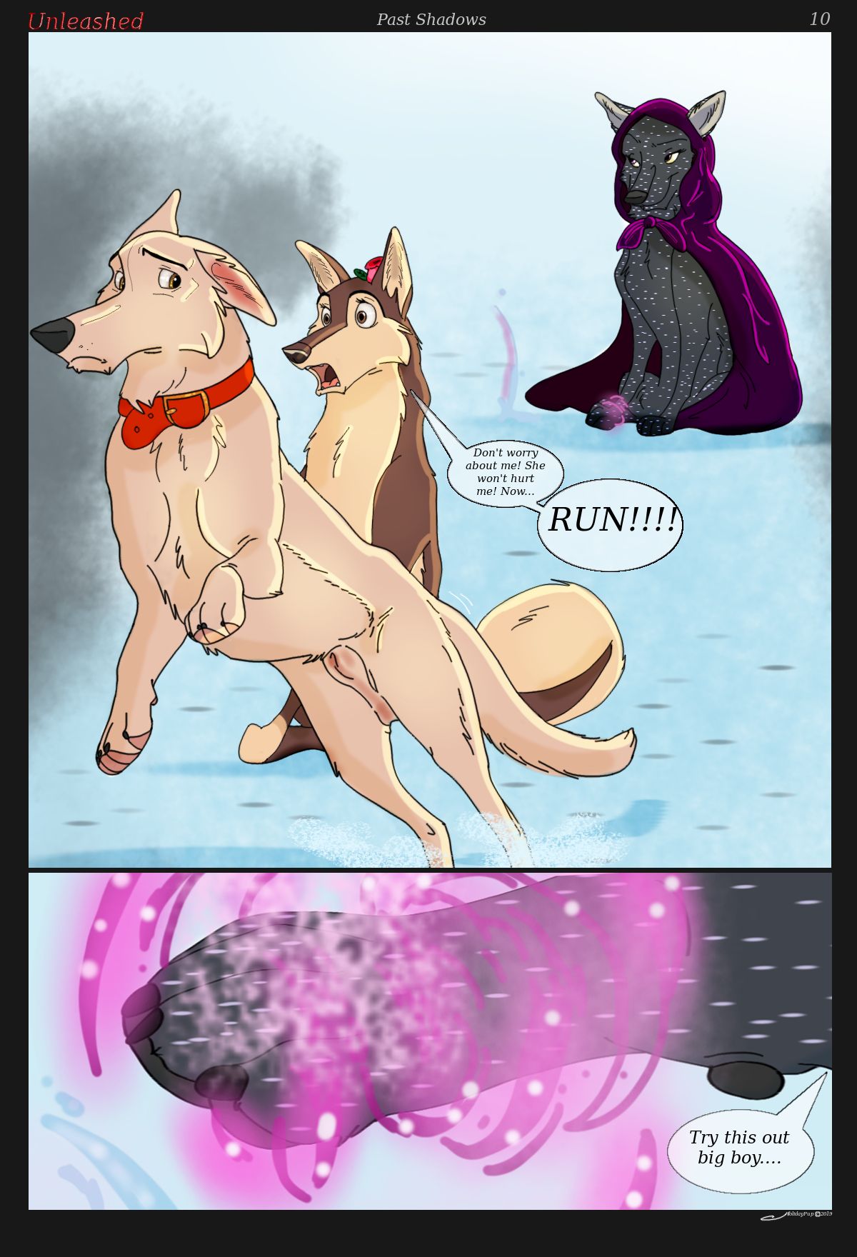 HOLYDAYPUP Unleashed:Past Shadows page 10 full