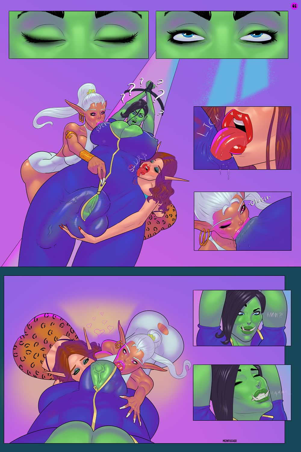Orc on a Pole page 1 full