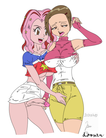 Digimon Futa double Rape cover