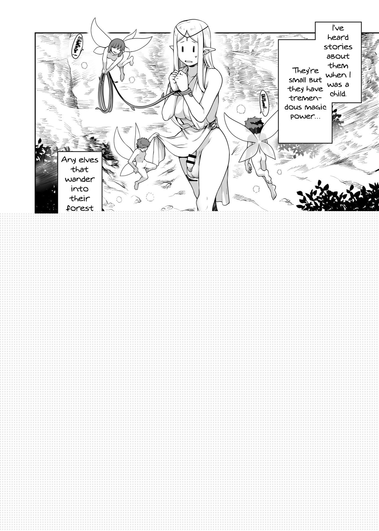 Futanari Elf to Yousei no Mori | Futanari Elf in the Fairy Forest page 4 full