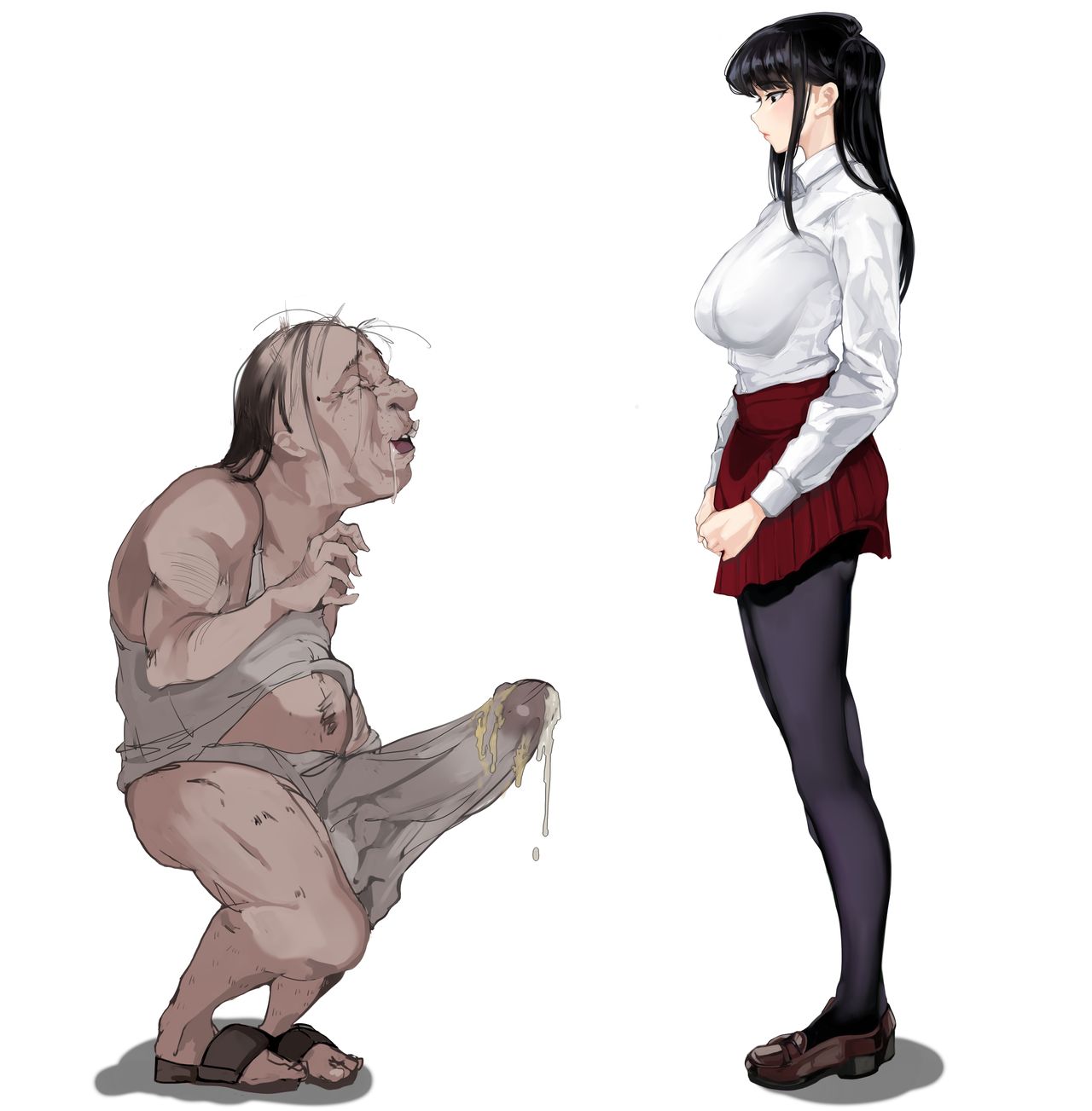 Pixiv Fanbox of Komi-san page 1 full