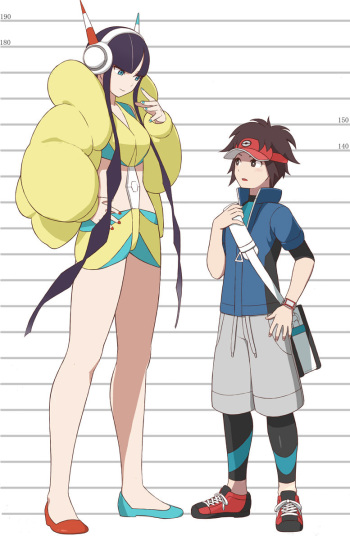 Pokemon Elesa and Nate cover