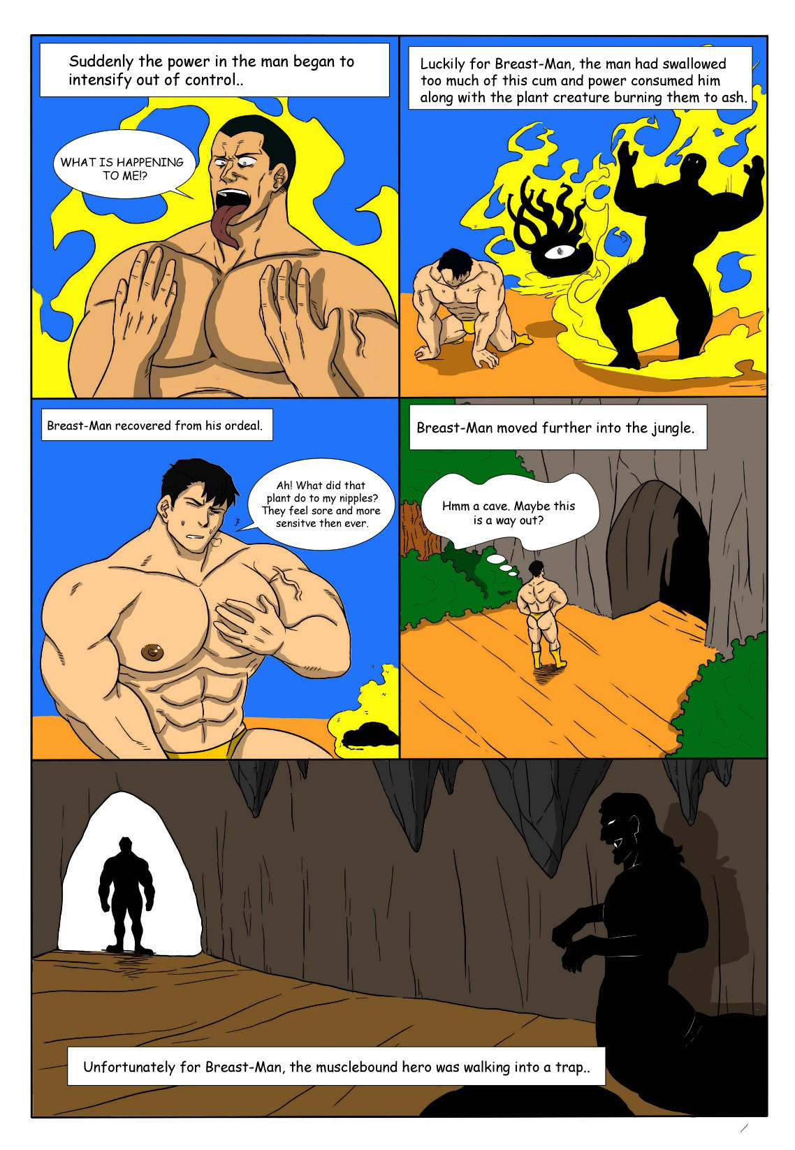 Breast-Man #3 page 3 full
