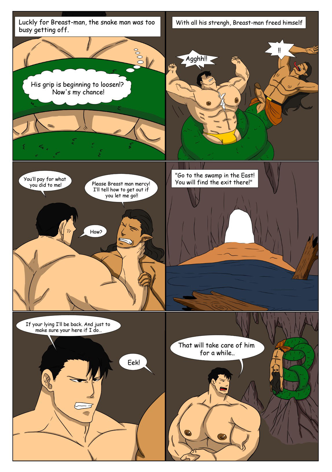 Breast-Man #3 page 8 full