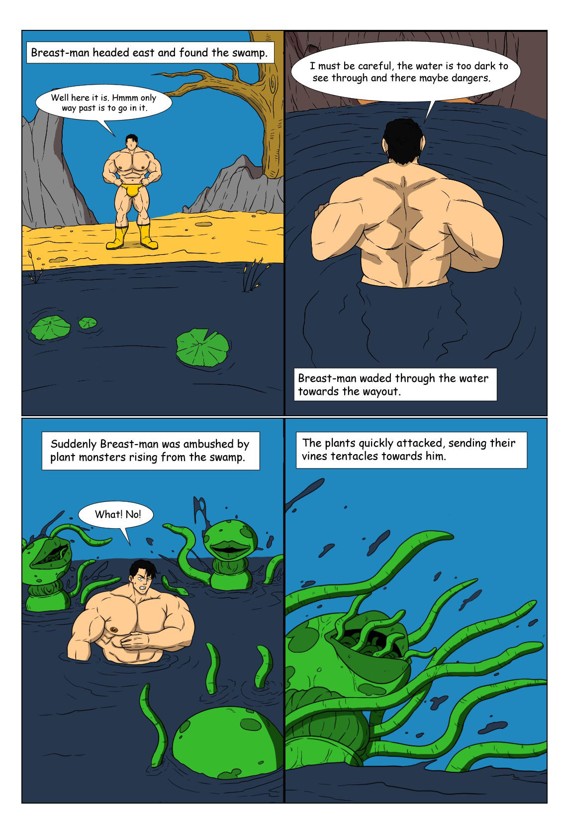 Breast-Man #3 page 9 full