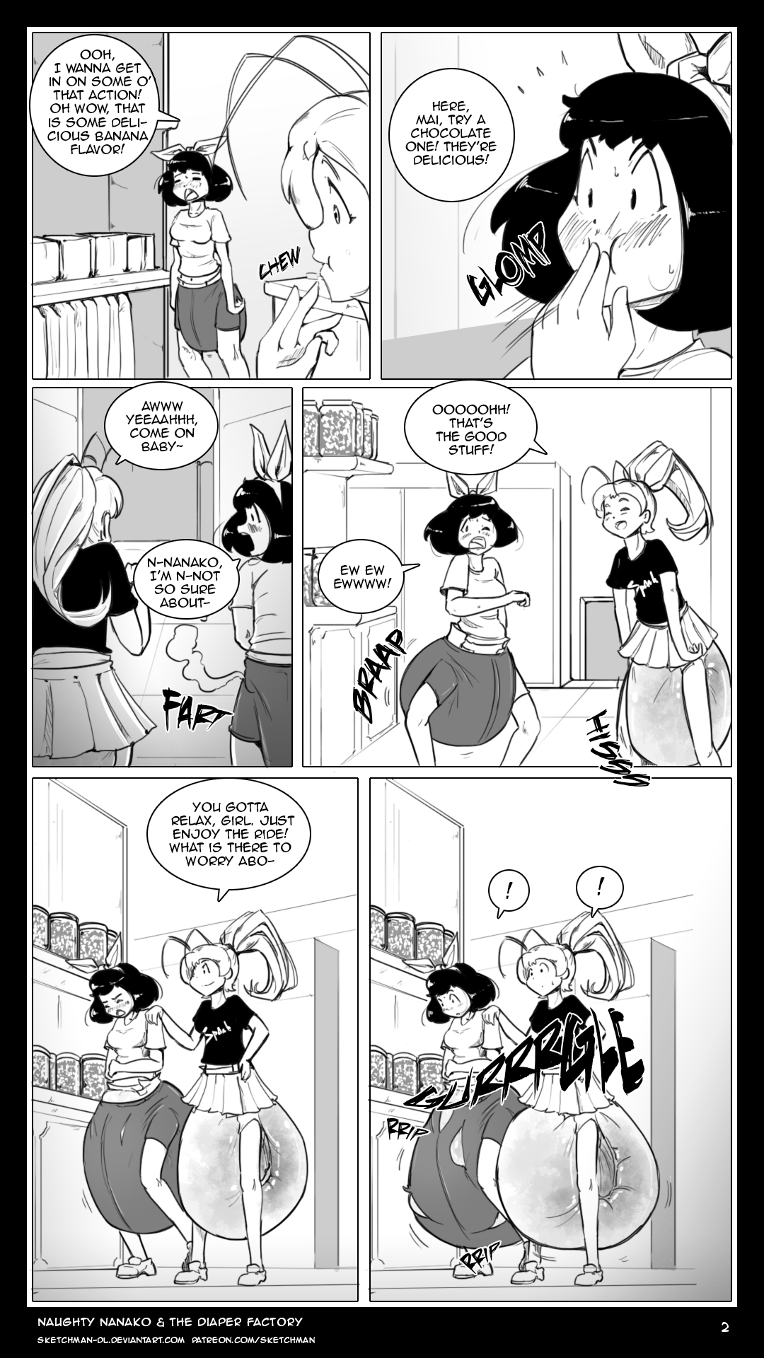 Commission: Naughty Nanako page 2 full